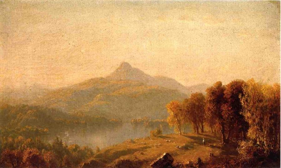Sanford Robinson Gifford A Sketch of Mount Chocorua